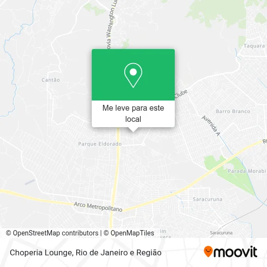Choperia Lounge mapa