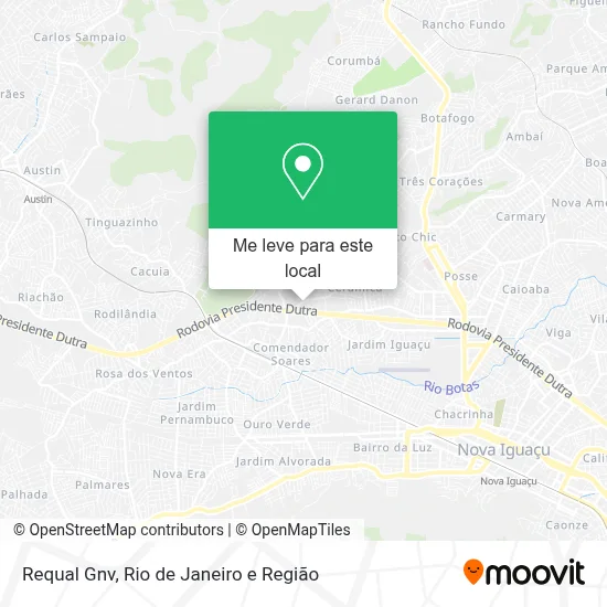 Requal Gnv mapa