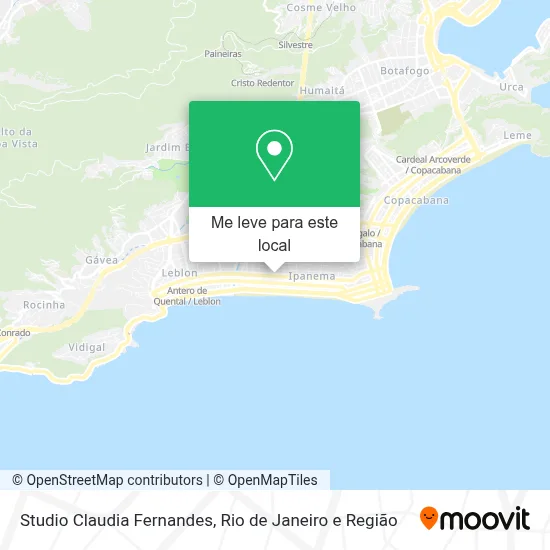 Studio Claudia Fernandes mapa