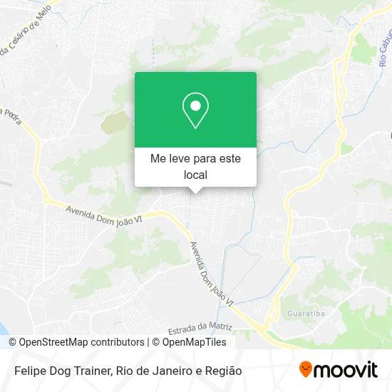 Felipe Dog Trainer mapa