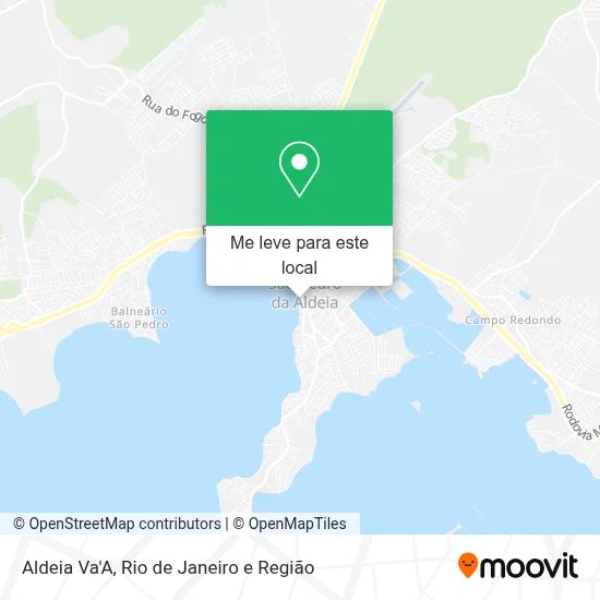 Aldeia Va'A mapa