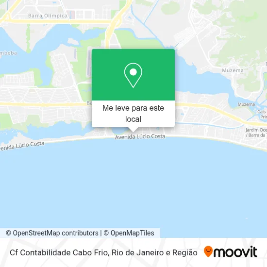 Cf Contabilidade Cabo Frio mapa
