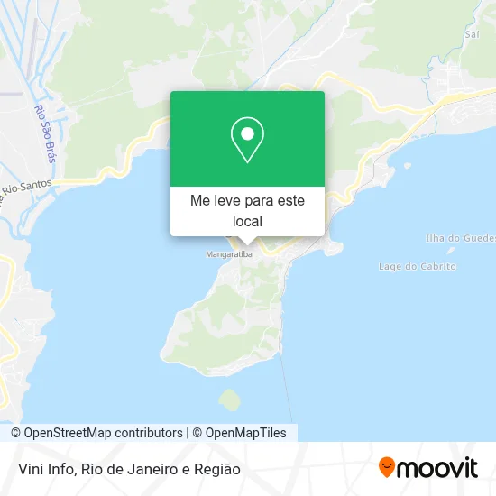 Vini Info mapa