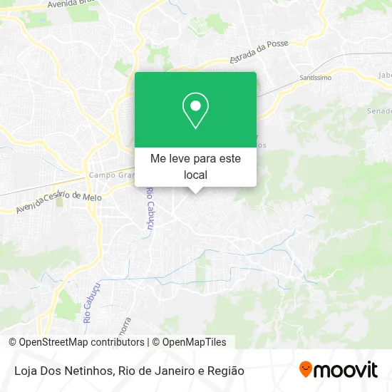 Loja Dos Netinhos mapa