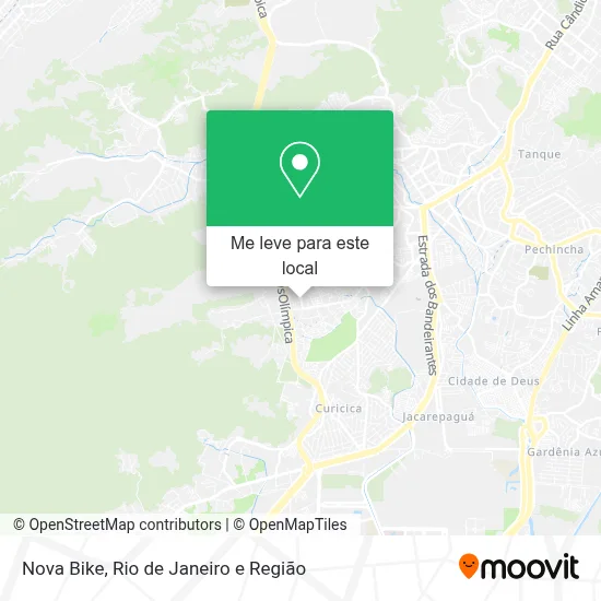 Nova Bike mapa