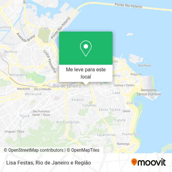 Lisa Festas mapa