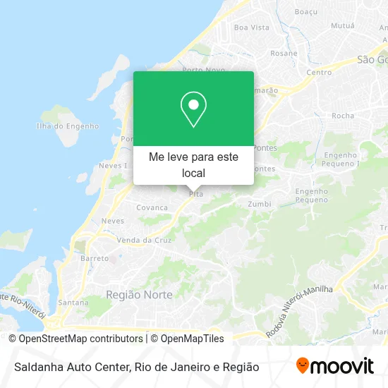 Saldanha Auto Center mapa
