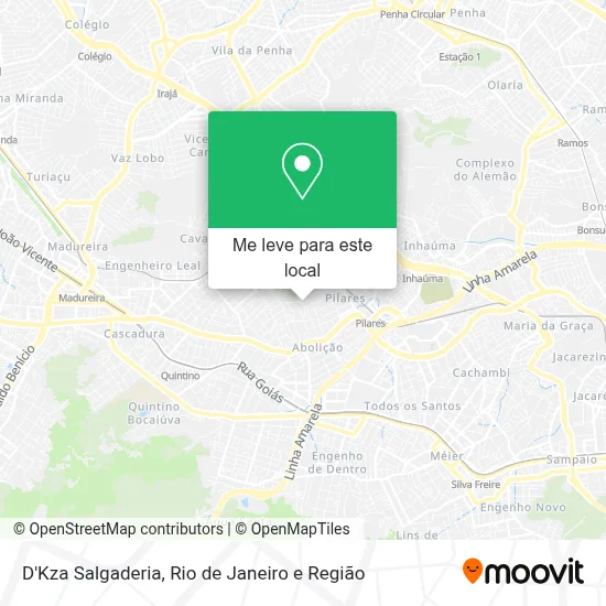 D'Kza Salgaderia mapa