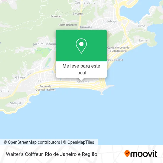 Walter's Coiffeur mapa