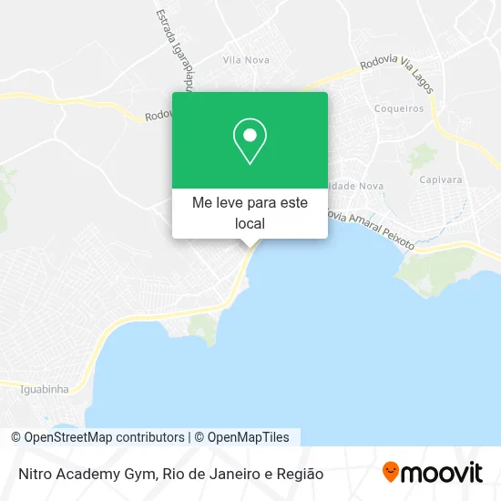 Nitro Academy Gym mapa