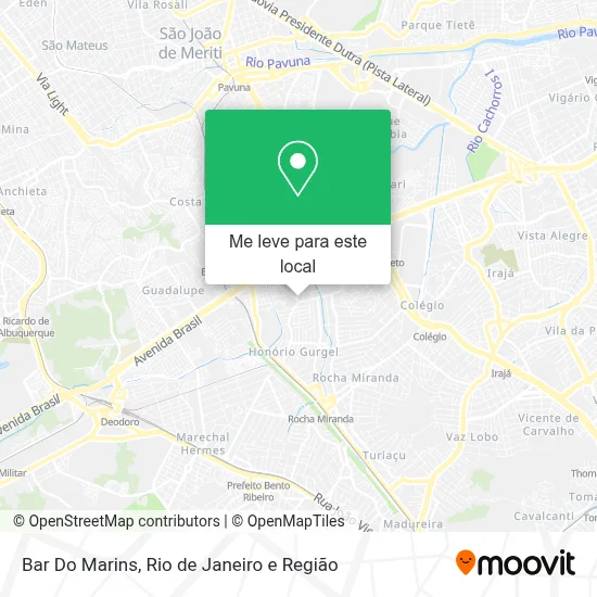 Bar Do Marins mapa