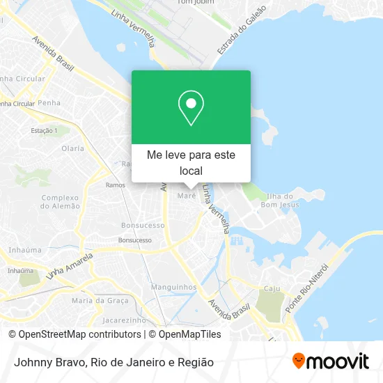 Johnny Bravo mapa