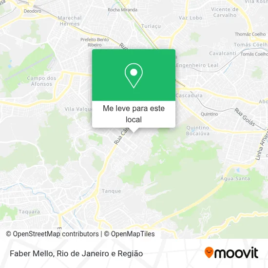 Faber Mello mapa