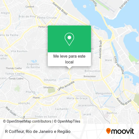 R Coiffeur mapa