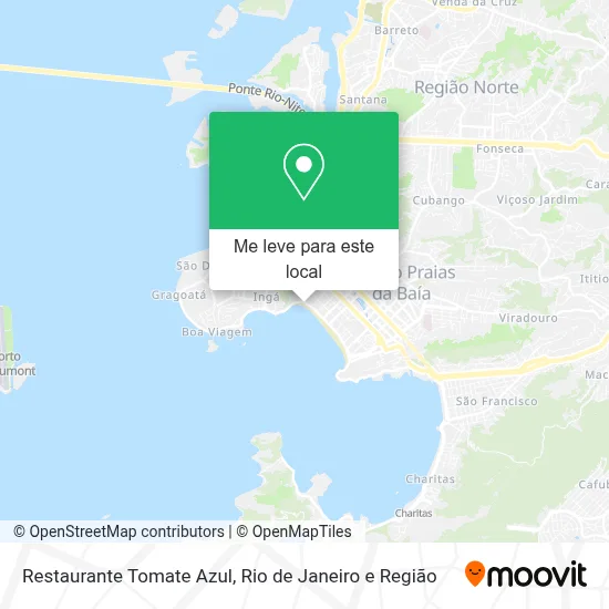 Restaurante Tomate Azul mapa