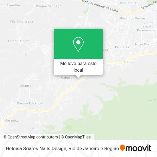 Heloisa Soares Nails Design mapa