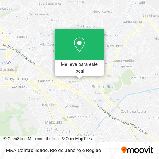 M&A Contabilidade mapa