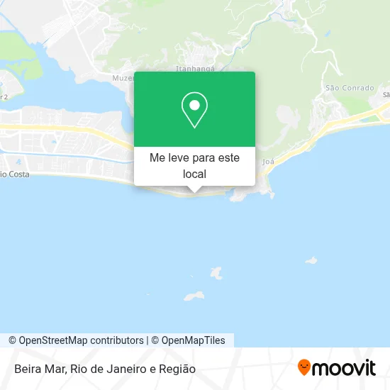 Beira Mar mapa