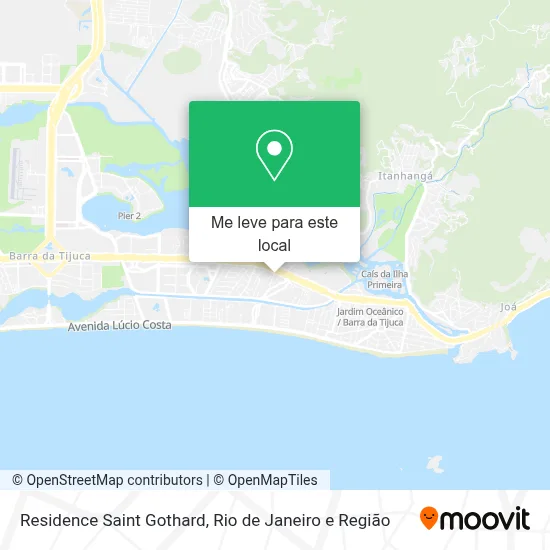 Residence Saint Gothard mapa
