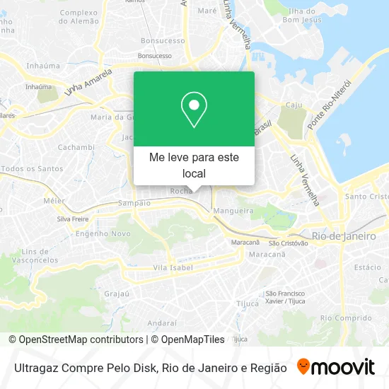 Ultragaz Compre Pelo Disk mapa