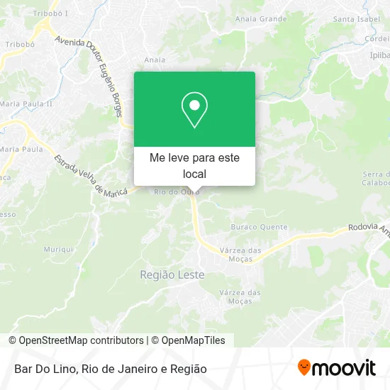 Bar Do Lino mapa