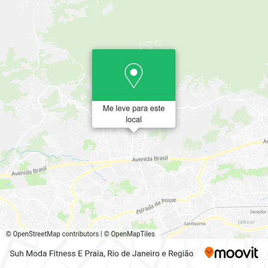 Suh Moda Fitness E Praia mapa