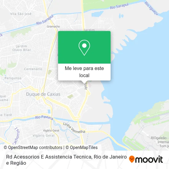 Rd Acessorios E Assistencia Tecnica mapa