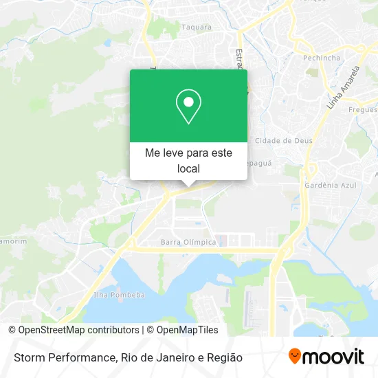 Storm Performance mapa