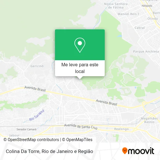 Colina Da Torre mapa