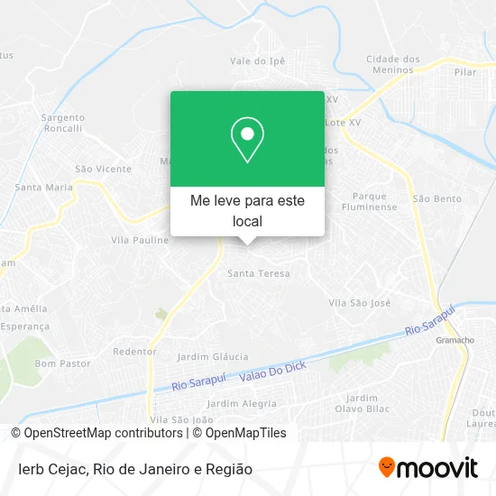 Ierb Cejac mapa
