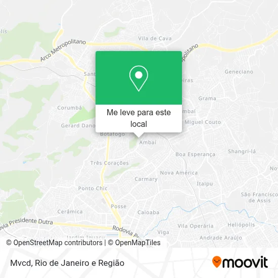 Mvcd mapa