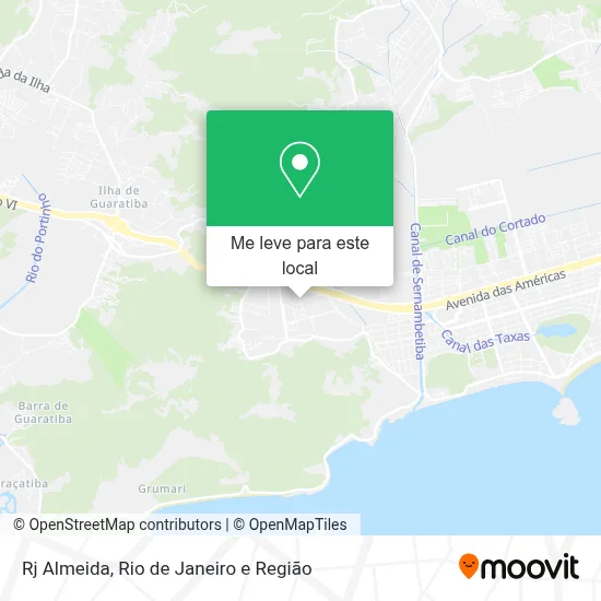 Rj Almeida mapa