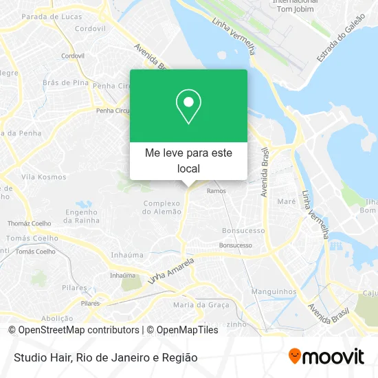 Studio Hair mapa