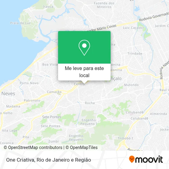 One Criativa mapa