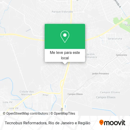 Tecnobus Reformadora mapa