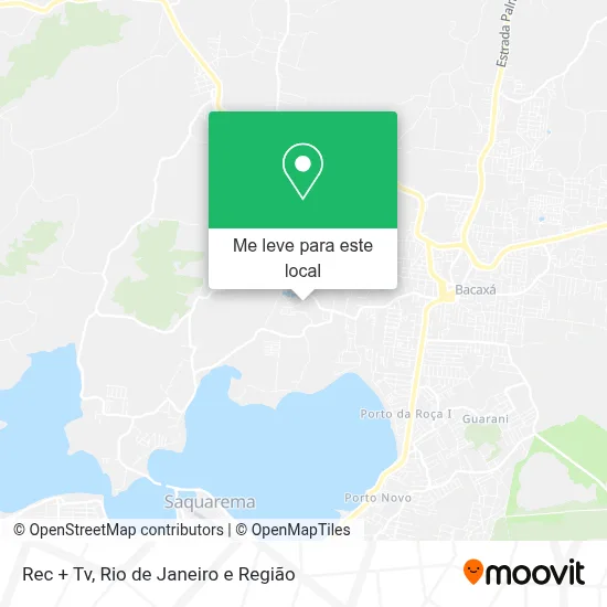 Rec + Tv mapa