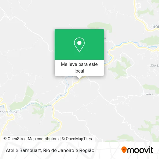 Ateliê Bambuart mapa