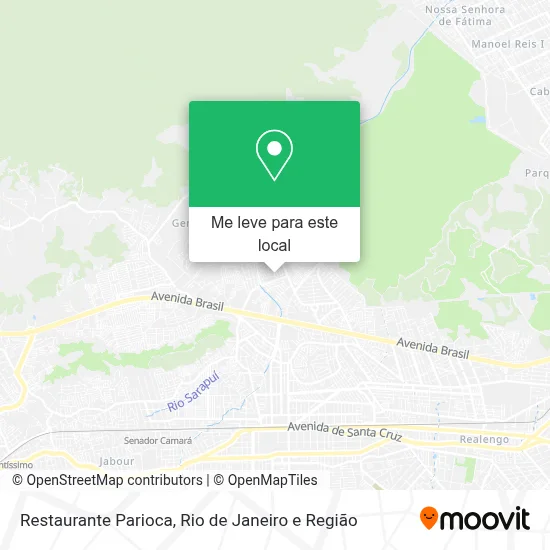 Restaurante Parioca mapa