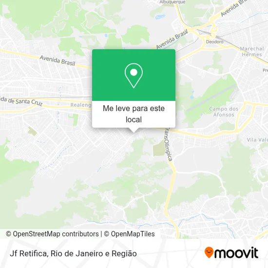 Jf Retifica mapa