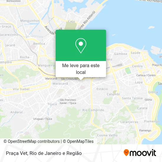 Praça Vet mapa