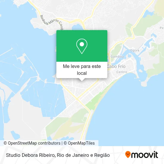 Studio Debora Ribeiro mapa