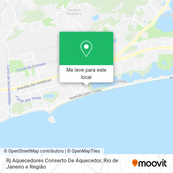 Rj Aquecedores Conserto De Aquecedor mapa