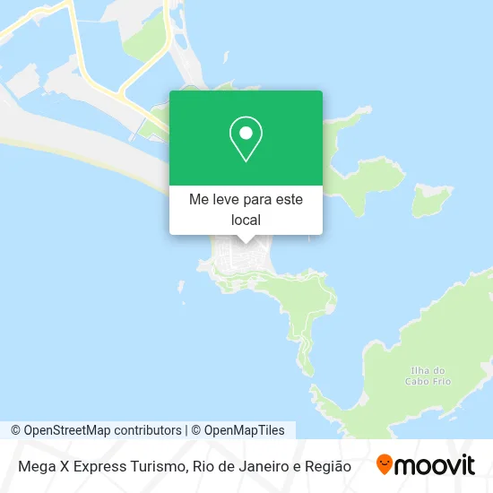 Mega X Express Turismo mapa