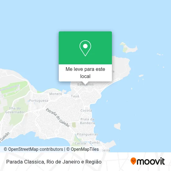 Parada Classica mapa