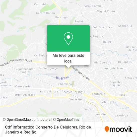 Cdf Informatica Conserto De Celulares mapa