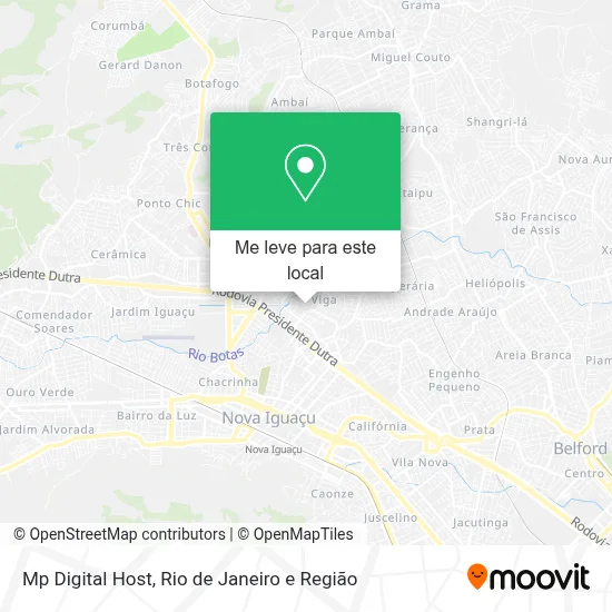 Mp Digital Host mapa