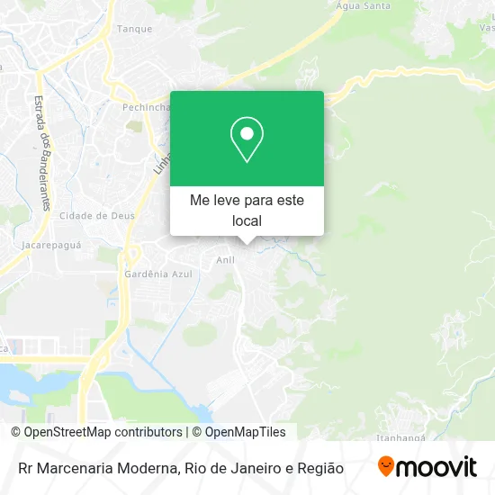 Rr Marcenaria Moderna mapa