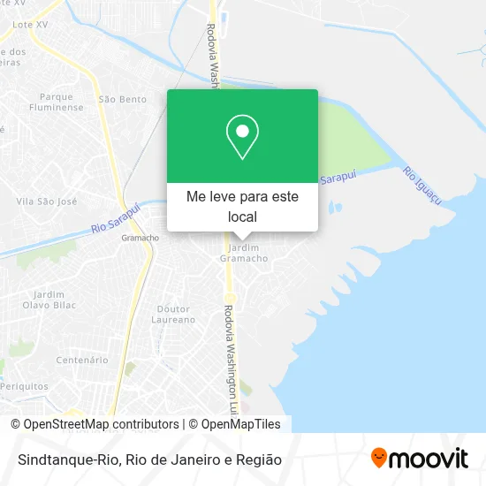 Sindtanque-Rio mapa