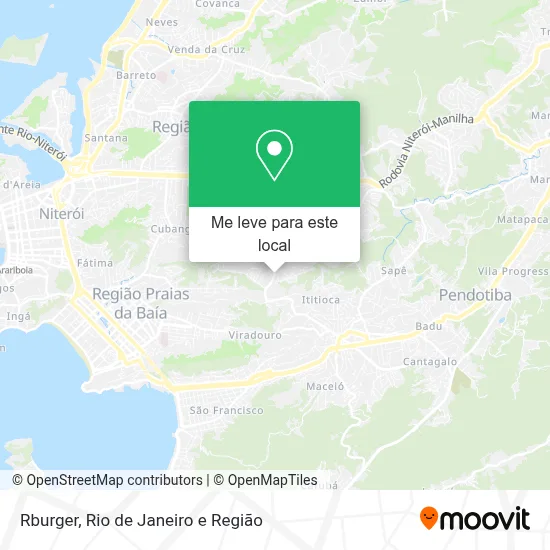Rburger mapa