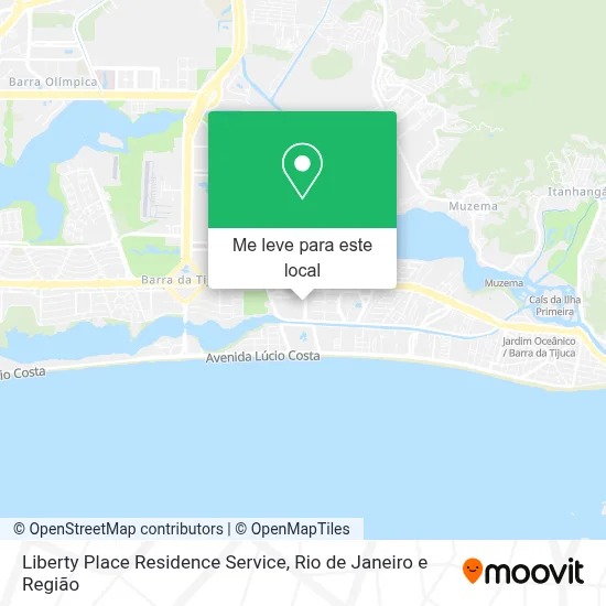 Liberty Place Residence Service mapa